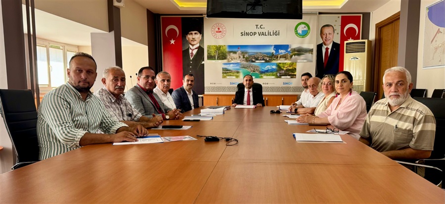 38. Ahilik Haftası Kutlamaları Çerçevesinde Ahilik İl Kutlama Komitesi Toplantısı Valilik Toplantı Salonunda Yapıldı.