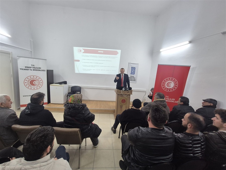 2025 Uluslararası Kooperatifler Yılı Etkinlikleri Kapsamında Denetimli Serbestlik Yükümlülerine Yönelik Kooperatif Eğitimi Sinop Denetimli Serbestlik Müdürlüğü Toplantı Salonunda Yapıldı.