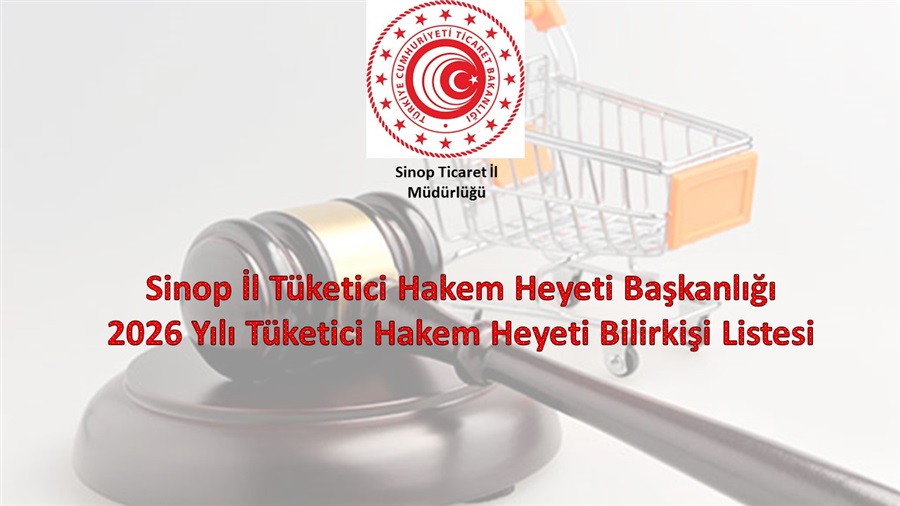 2026 YILI TÜKETİCİ HAKEM HEYETİ BİLİRKİŞİ LİSTESİ