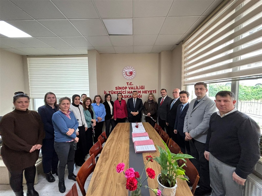 15-21 Mart Tüketici Koruma Haftası Nedeniyle Sinop Valisi Sayın Dr.Mustafa ÖZARSLAN İL Müdürlüğümüzü Ziyaret Ettiler.