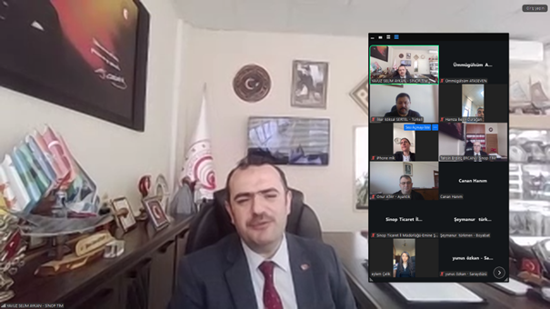 İRTİBAT PERSONELLERİNE ZOOM ÜZERİNDEN BİLGİLENDİRME EĞİTİMİ VERİLDİ.