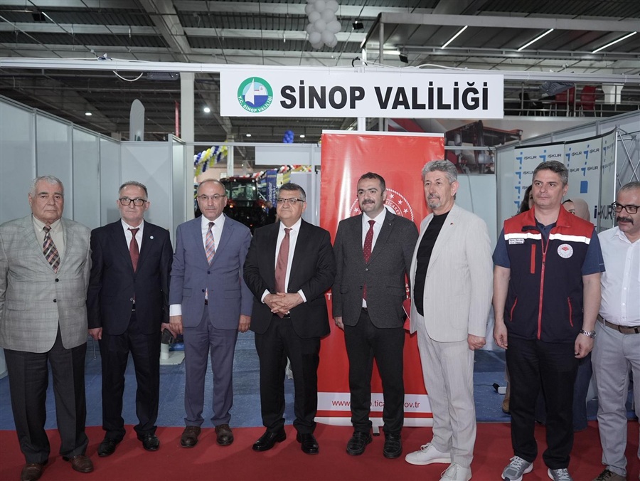 SİNOP'TA İLK KEZ DÜZENLENEN NORTH EXPO İLE KARADENİZ TARIM VE HAYVANCILIK FUARI ÖRSAN FUAR ALANI'NDA ZİYARETÇİLERİNE KAPILARINI AÇTI.